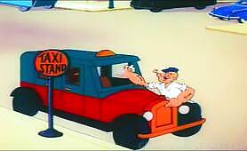PP-203-PR Popeye- Taxy Turvy- C